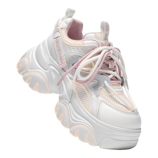 lee cooper厚底老爹鞋女2026春季轻便增高女鞋时尚透气运动休闲鞋