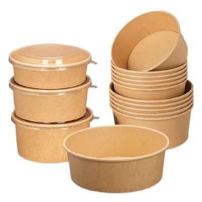 一次性牛皮纸打包盒食品级加厚