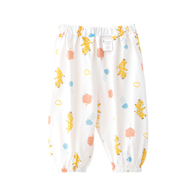 童泰儿童薄款防蚊裤纯棉夏季新款