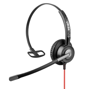 贝恩BS19/BS29头戴式话务主动降噪耳机客服固话电脑手机平板耳麦