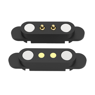 磁吸触点连接器pogopin弹簧顶针探针充电接头公母座2p3p4p大电流
