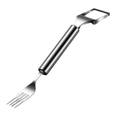 不锈钢双头多功能水果叉