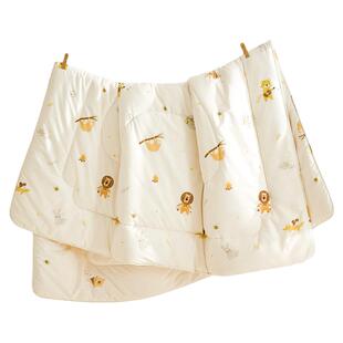 罗莱儿童A类100%棉花被1-3-6岁新疆棉四季被芯幼儿园空调被夏被