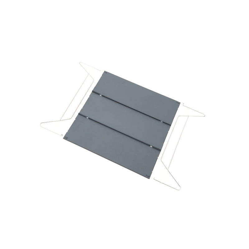 户外铝合金桌超轻折叠野茶几矮登山迷你电脑桌餐桌桌小桌便携铝板