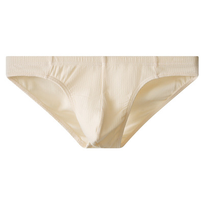 大宫白色男士三角裤u凸舒适青年