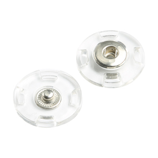 透明暗扣子母扣衣服大衣皮草隐形固定按扣按压式扣子毛衣开衫纽扣