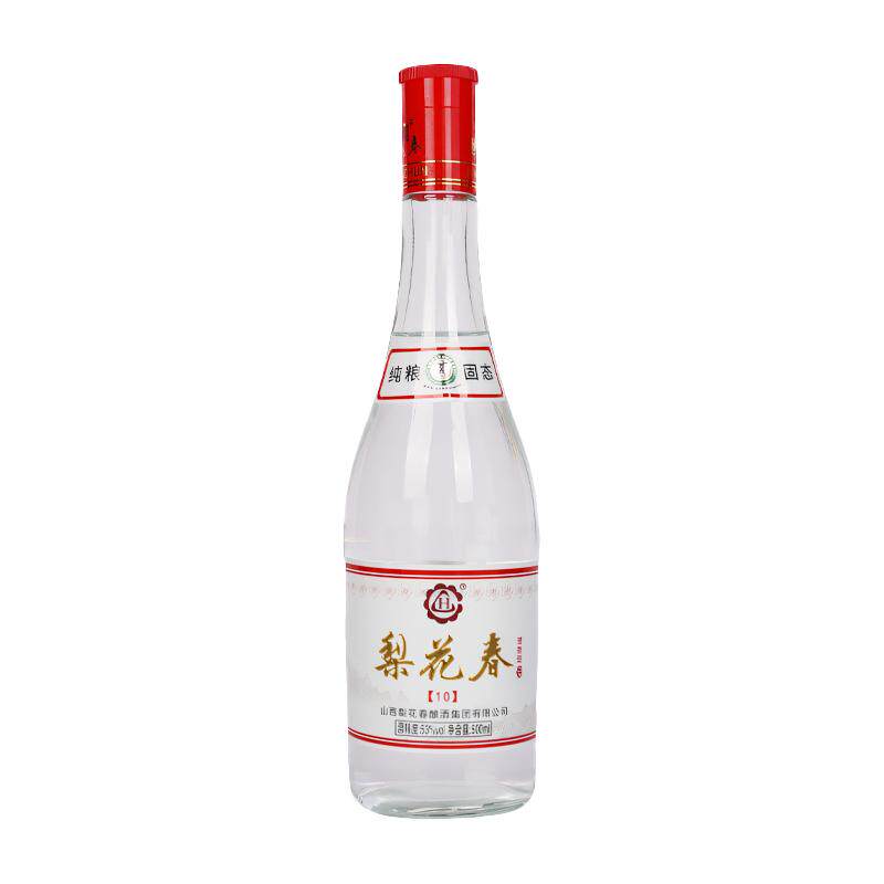 梨花春500ml清香型53度纯粮酒