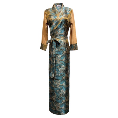 纤沫2023夏季纱袖西藏服博拉锅庄