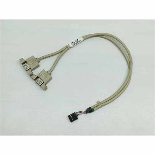Lot 2pcs E305668  USB Dual- Port Cable 30 Days Warranty Expe