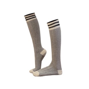 YEUNGSUKHAN/复古膝下袜 英伦学院风瑜伽袜 普拉提运动高弹防滑袜