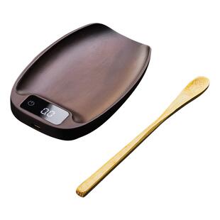 容山堂实木电子茶则电子秤茶叶称投茶器高端茶称茶道量茶称茶器