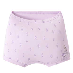 迪士尼儿童内裤女宝宝女童公主高腰莫代尔中小童女孩子平角裤短裤