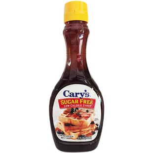 低卡美国无添加白砂糖糖浆Cary's SugarFree奶茶断食a级烘焙枫树
