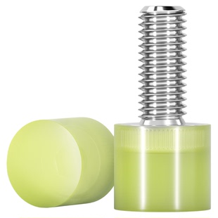 FA不锈钢聚氨酯包胶螺丝缓冲防撞螺钉减震螺杆优力胶头螺栓M4 6-8