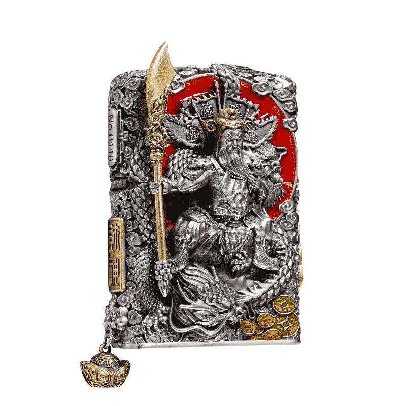 zippo正品夜光珐琅防风打火机