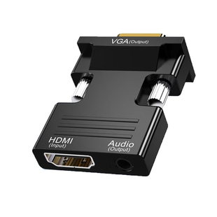 hdmi转vga转换器连接线笔记本机顶盒hami高清转接头电脑数据线vja