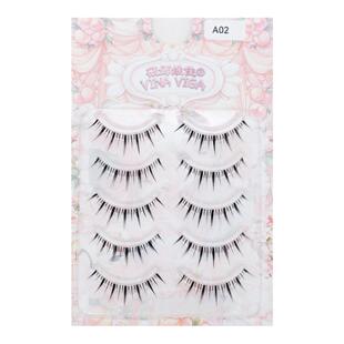 薇娜维佳《A02》仙子假睫毛漫画眼浓郁泰式亚裔款千金妆上镜网感