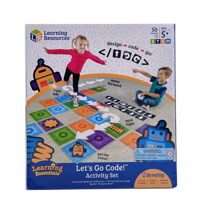 美国Learning Resources简易编程儿童益智stem玩具5岁+