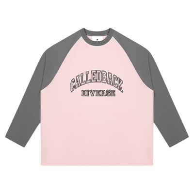 CalledBack插肩袖长袖上衣女