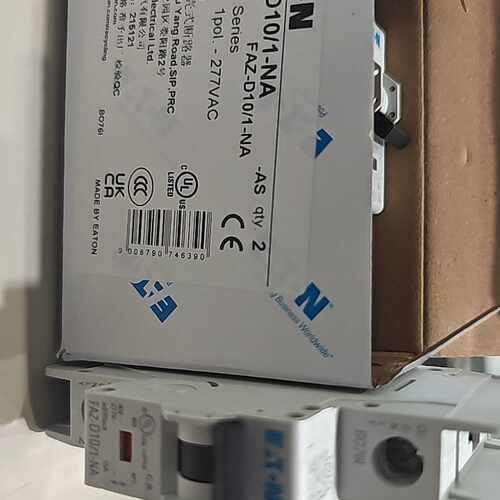 议价伊顿奶穆勒FAZ-D10/1-NA 出口北美微型断路器UL489认证CSA认
