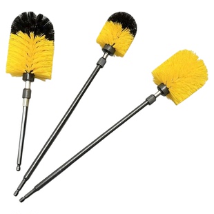 电钻清洁刷多功能清洗神器电动杯刷长柄刷子硬毛洗净水器圆柱刷头