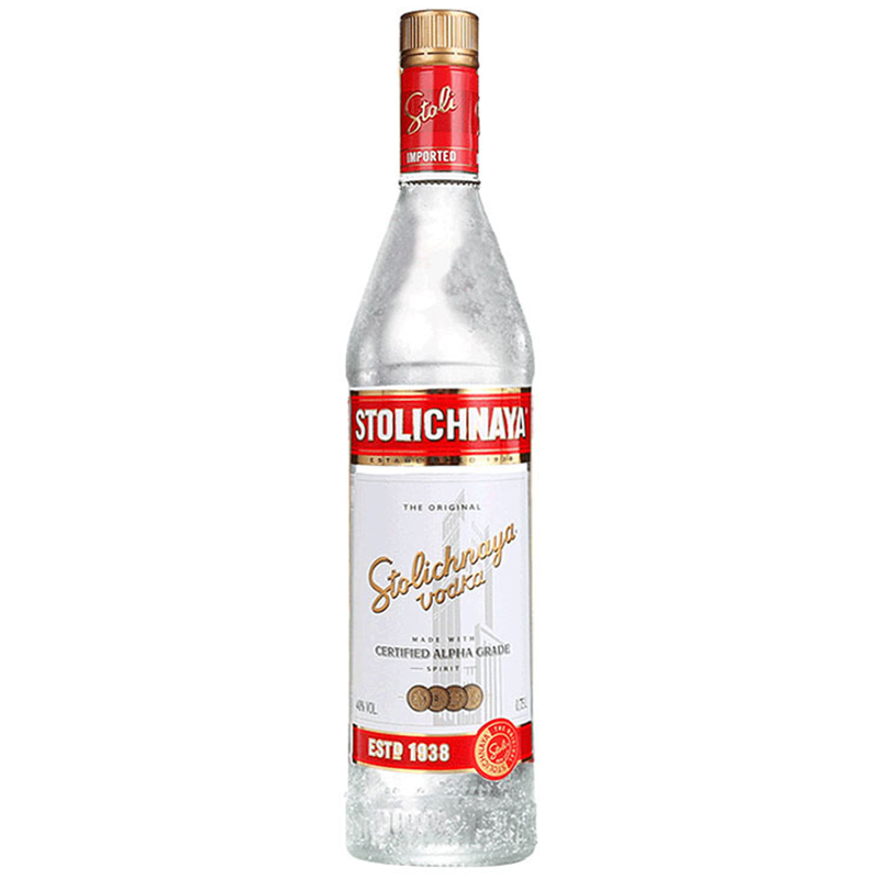 洋酒原装进口 苏连红牌伏特加 苏红vodka 苏联红700ml/750ml