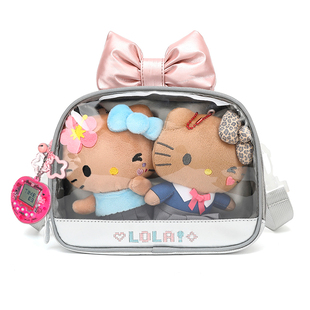 LOLA DESIGN蝴蝶结痛包 原创可爱晒娃包小食量吧唧谷子动漫斜挎包