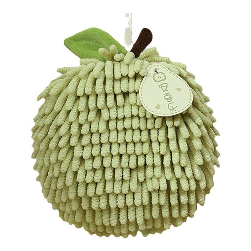 雪尼尔擦手球挂式超强吸水