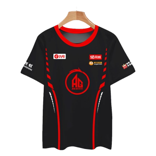 AG超玩会战队队服一诺王者游戏KPL同款速干短袖T恤衫男女冰丝半袖