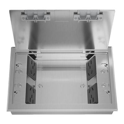 梅兰日兰开启式超薄地插座隐形