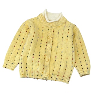 2026新款秋冬洋气女童套装儿童保暖长袖针织毛衣宝宝复古格子半裙