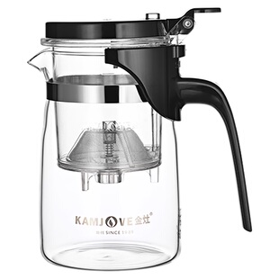 金灶飘逸杯耐热玻璃茶杯泡茶神器茶水分离杯茶道杯泡茶壶茶具新款