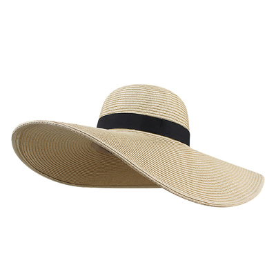 ROUIIEFAO草帽加大帽檐可折叠