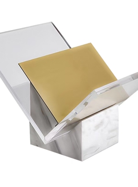 欧式创意亚克力书架软装饰品摆件