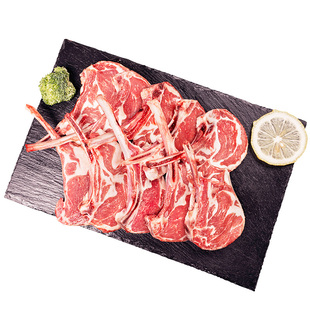 羊排法式羊排战斧羊排内蒙古新鲜羊肉烤羊排半成品商用法式小羊排