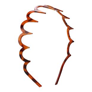 正反两戴~波浪发箍洗脸专用压发带齿防滑头箍女纹理感高颅顶头饰