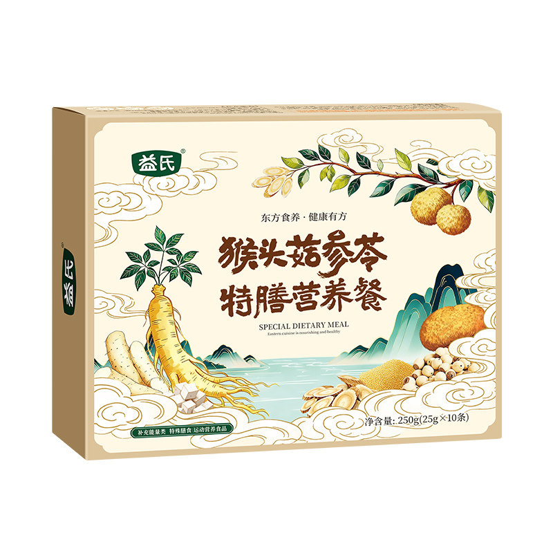 益氏猴头菇参苓特膳营养餐好脾胃
