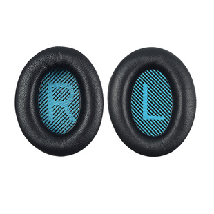 适用于BOSE博士耳机保护套QC35/QC25/QC15/QC45耳套AE2替换boseqc35耳罩二代耳机套羊皮耳套海绵套配件真皮革
