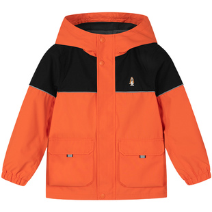 暇步士童装儿童外套男童女童春秋新款休闲风衣新年款喜庆拜年上衣