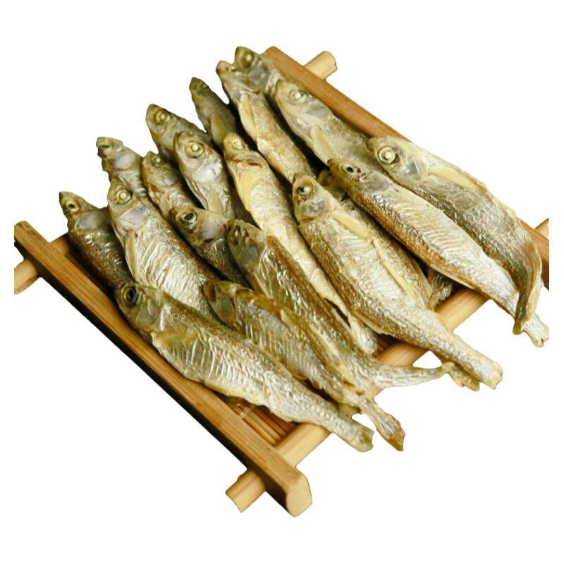 淡水白条鱼干农家自晒小河鱼小白条干日晒水产干货江西特产500g