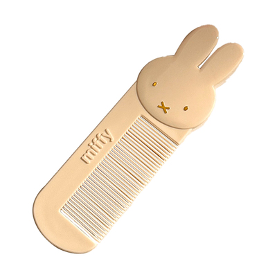 可爱米菲兔梳子女随身便携口袋梳家用顺发密齿梳防静电耐用刘海梳