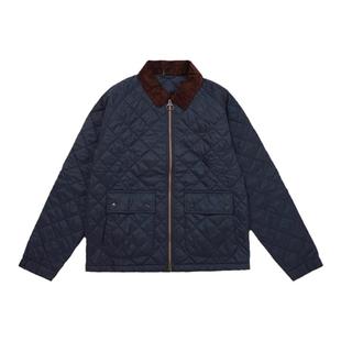 BARBOUR DOM男SL短款保暖秋冬绗缝棉服夹克外套liddesdale