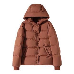 PRATOLA轻柔95白鹅绒羽绒服轻薄修身2025冬季新款百搭女士外套