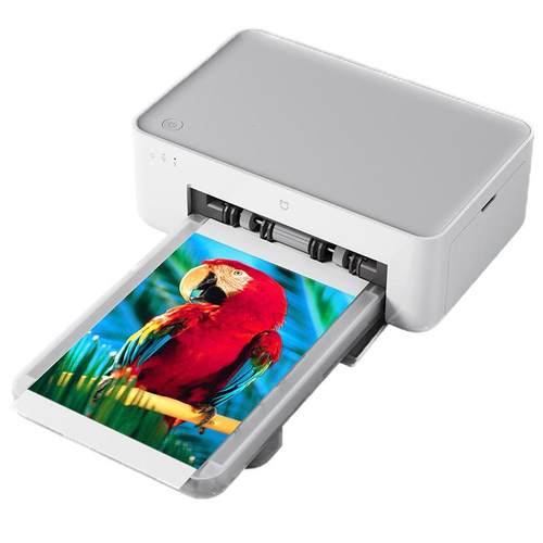 小米米家照片打印机1S特惠套装小型手机照片彩色打印家用无线连接洗照片机相纸色带相册证件照自动覆膜冲印机