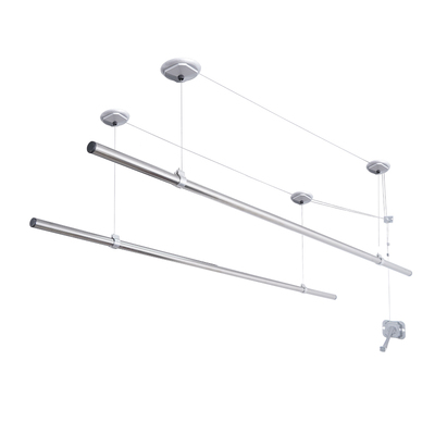 家用手摇晾衣架阳台升降晾衣杆