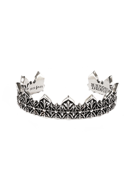 原创设计风中世纪花纹做旧手镯