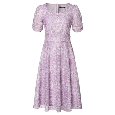 【商场同款】La Koradior拉珂蒂2025氤氲浪漫法式格调蕾丝连衣裙