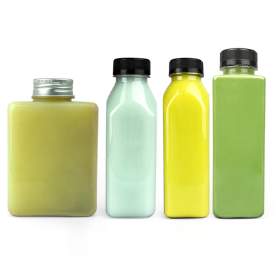 方形加厚带盖透明pet塑料瓶