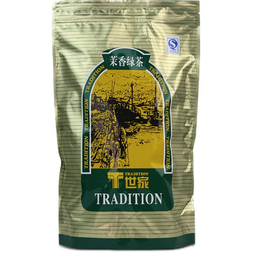 广村T世家茉莉绿茶600g 茉香绿茶叶冲调甜品咖啡奶茶店专用