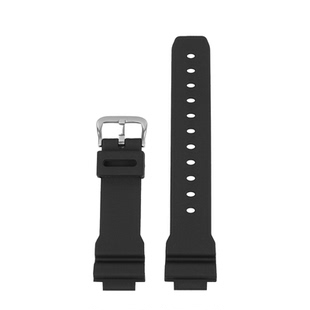 瑞途适用卡西欧G-SHOCK系列DW-9052 DW-9050 9000硅胶手表带 16mm